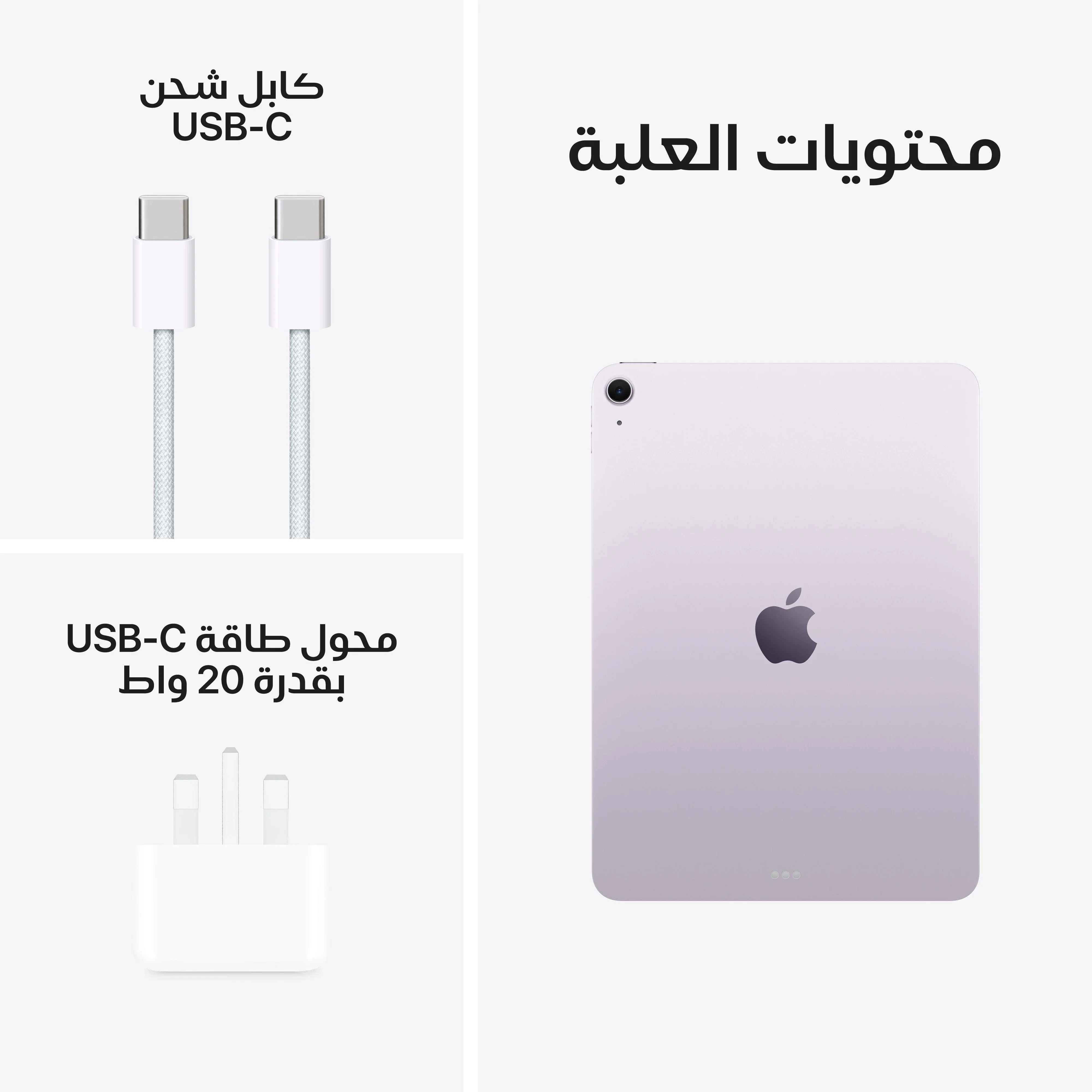 11-inch iPad Air Wi-Fi 256GB - ليلكي (M3) - Image 10