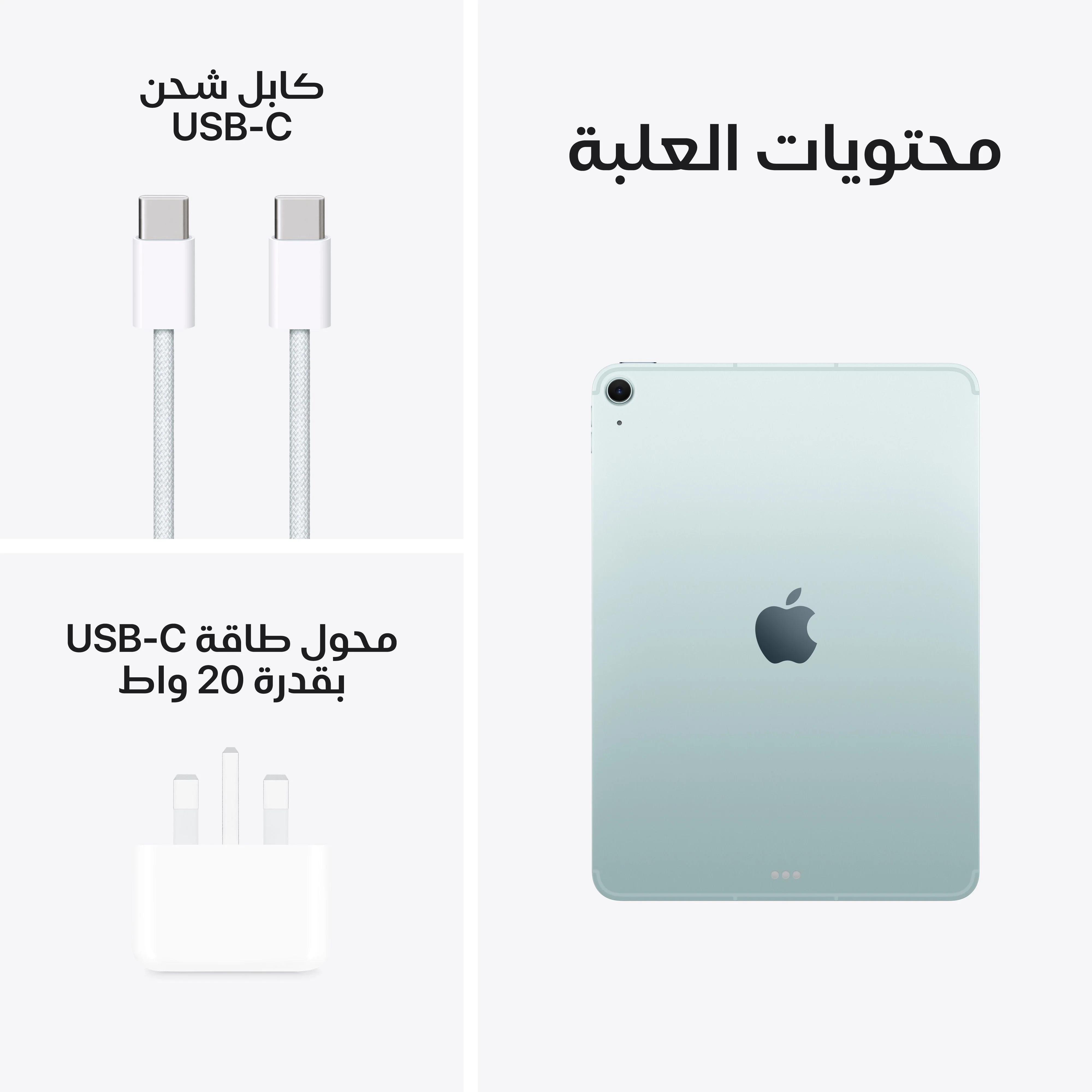 11-inch iPad Air Wi-Fi + Cellular 256GB - أزرق (M3) - Image 10
