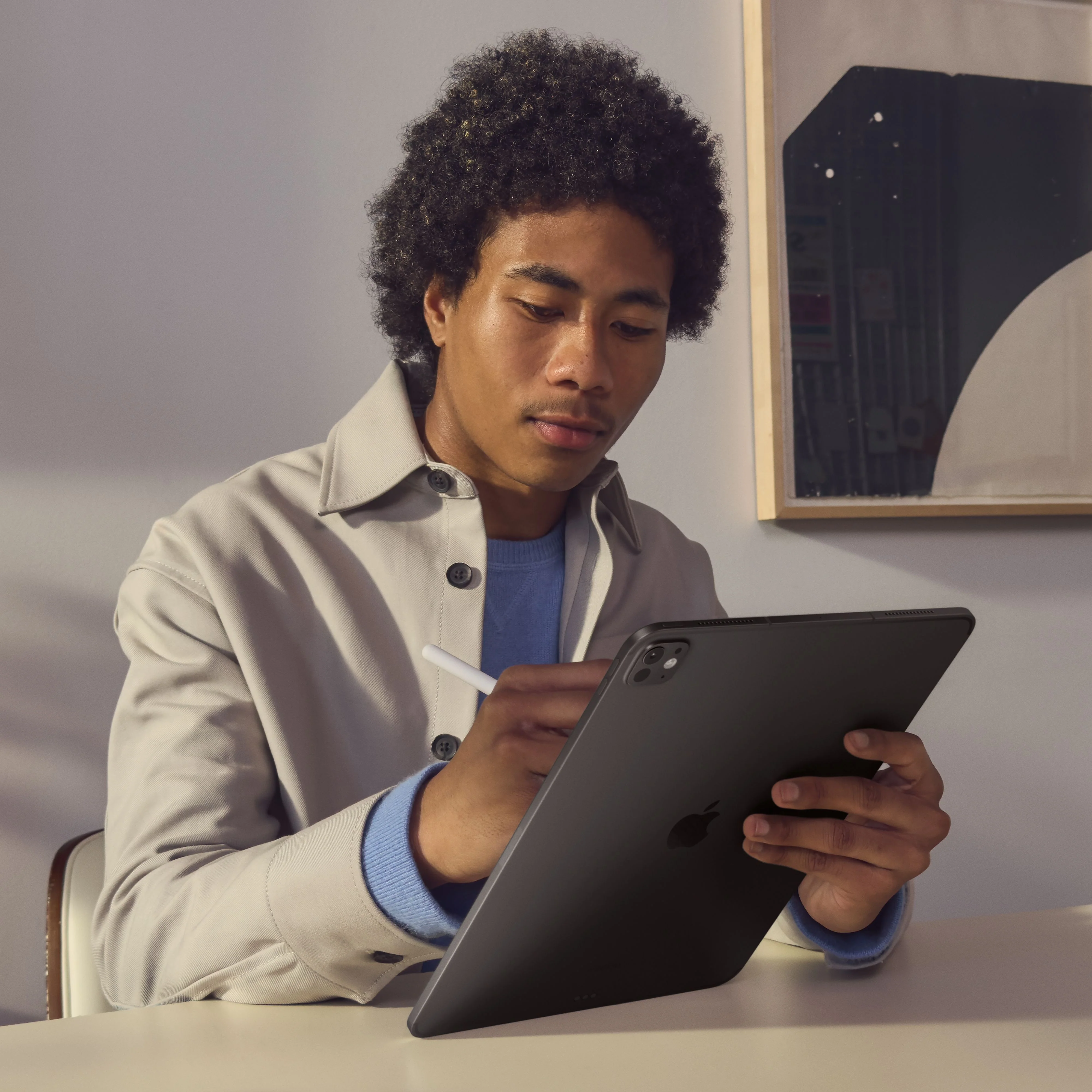 11-inch iPad Pro Wi-Fi 2TB Nano-texture glass - Space Black (M4) - Image 6